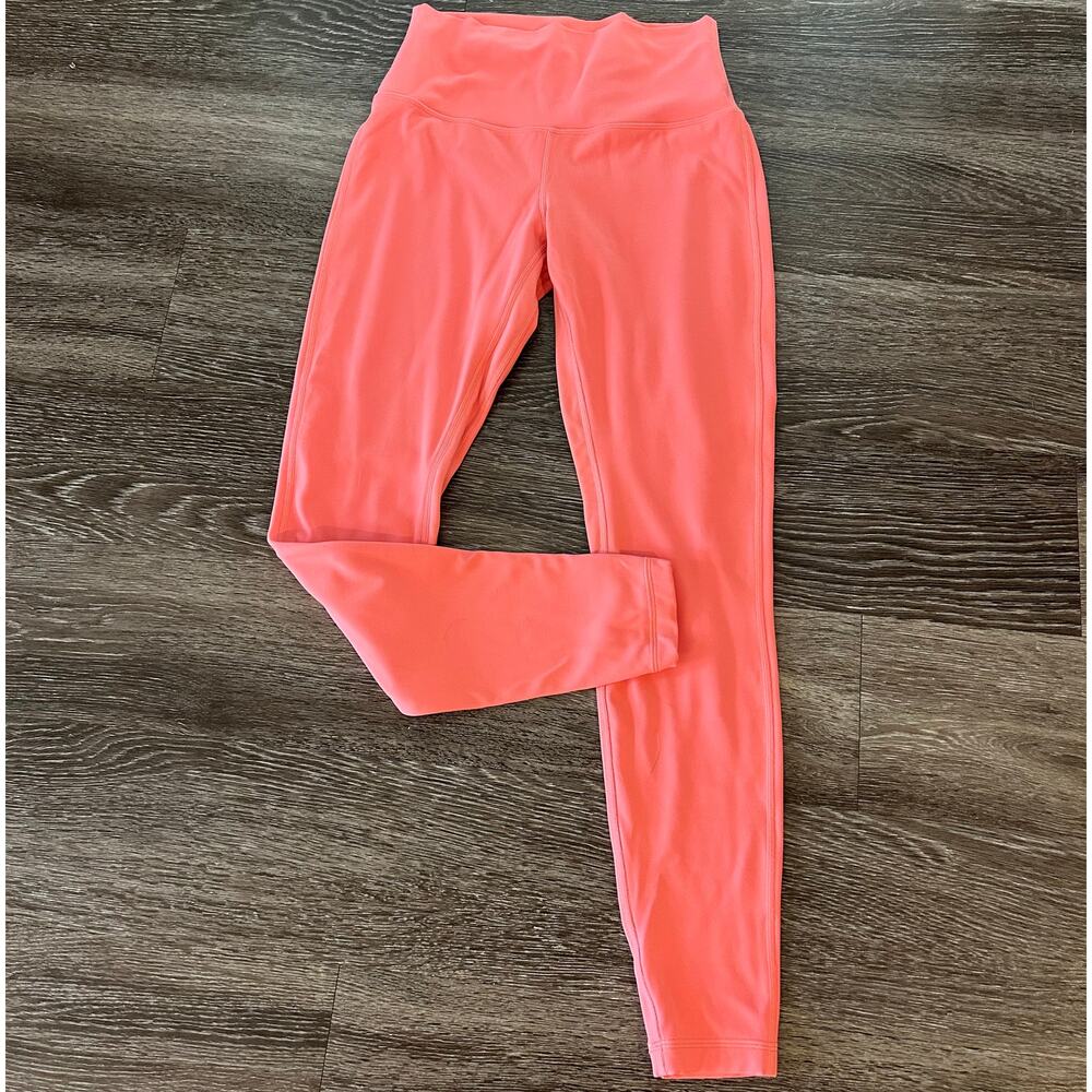 Lululemon Align High Rise Pant 28” Nulu Raspberry Cream Size 8‎ - Picture 10 of 16